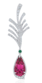 Rubellite Pendant