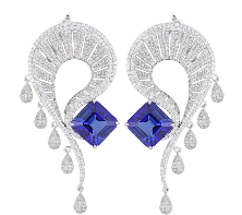 Tanzanite Earring